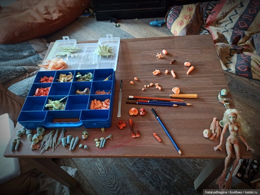 Размер имеет значение — Авторские шарнирные куклы своими руками: лепка
