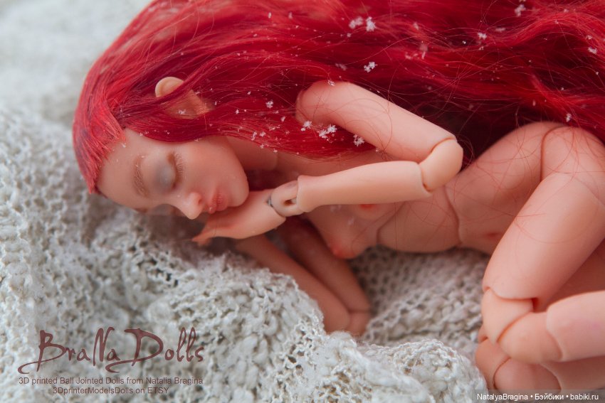 Размер имеет значение — Авторские шарнирные куклы своими руками: лепка (фото 10)