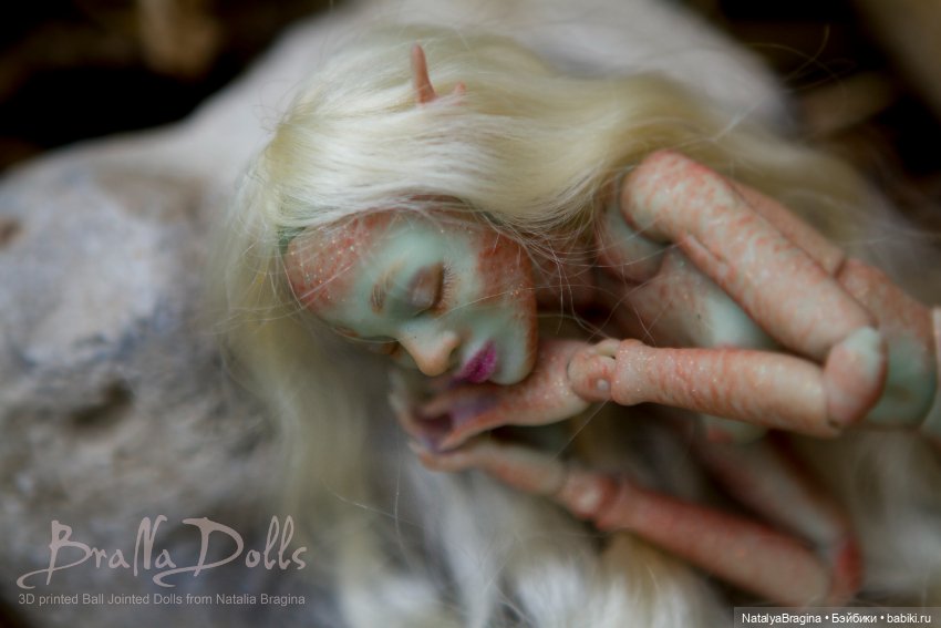 Размер имеет значение — Авторские шарнирные куклы своими руками: лепка (фото 4)