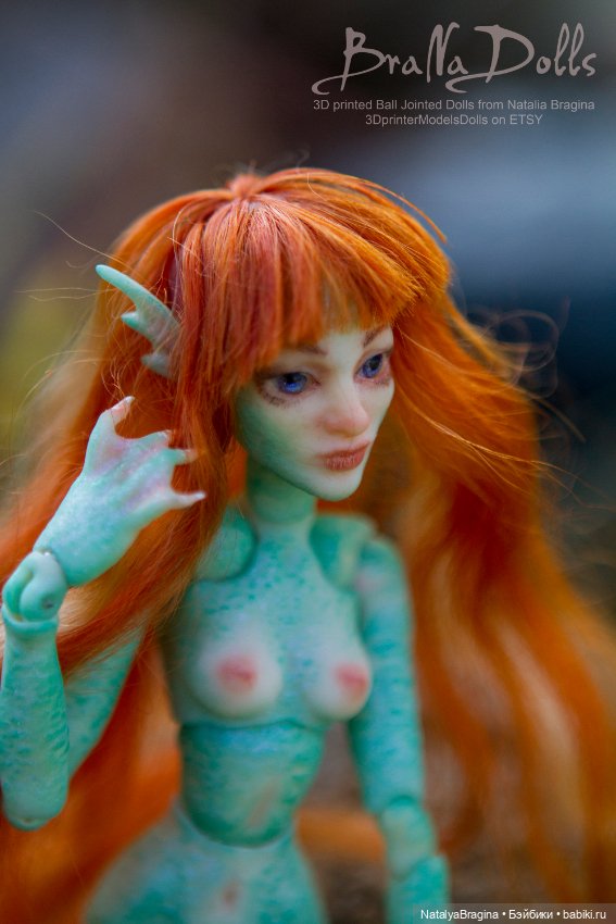 Размер имеет значение — Авторские шарнирные куклы своими руками: лепка (фото 7)