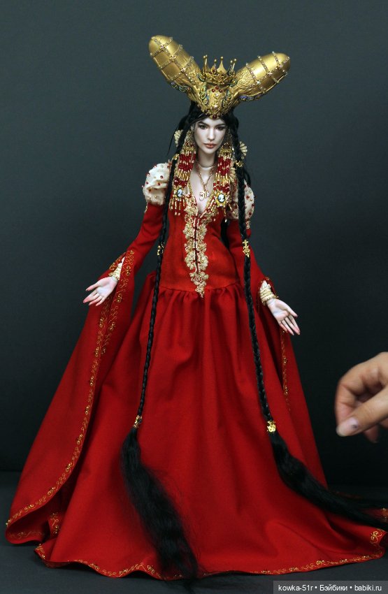 Зеркальная королева — Авторские шарнирные куклы своими руками: лепка (фото 2)