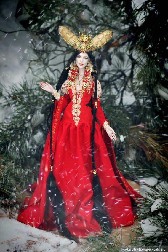 Зеркальная королева — Авторские шарнирные куклы своими руками: лепка (фото 6)