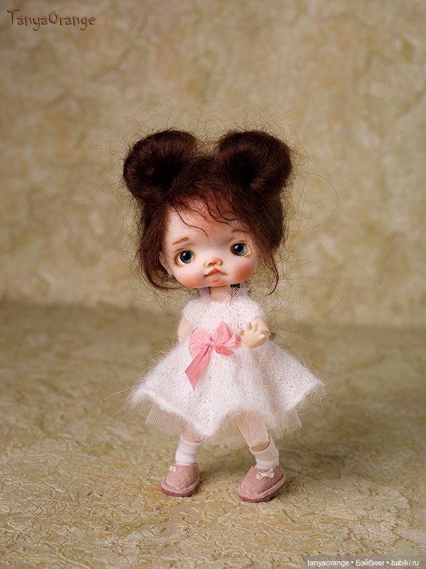 Нюша малышка ob11 — Лепка авторских кукол: полимерная глина (фото 4)