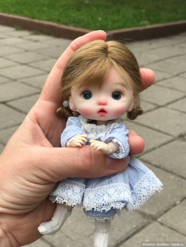 Ути, моя маленькая …☺️ — Куклы и тела Obitsu 11 (Ob11): гибриды (фото 4)