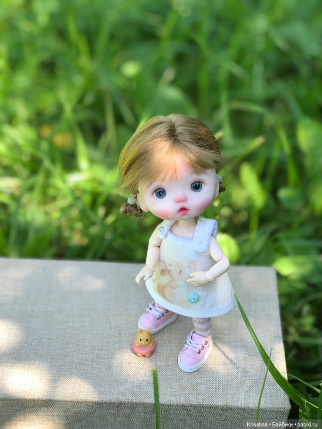 Ути, моя маленькая …☺️ — Куклы и тела Obitsu 11 (Ob11): гибриды (фото 10)