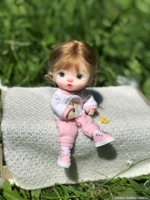 Ути, моя маленькая …☺️ — Куклы и тела Obitsu 11 (Ob11): гибриды (фото 9)