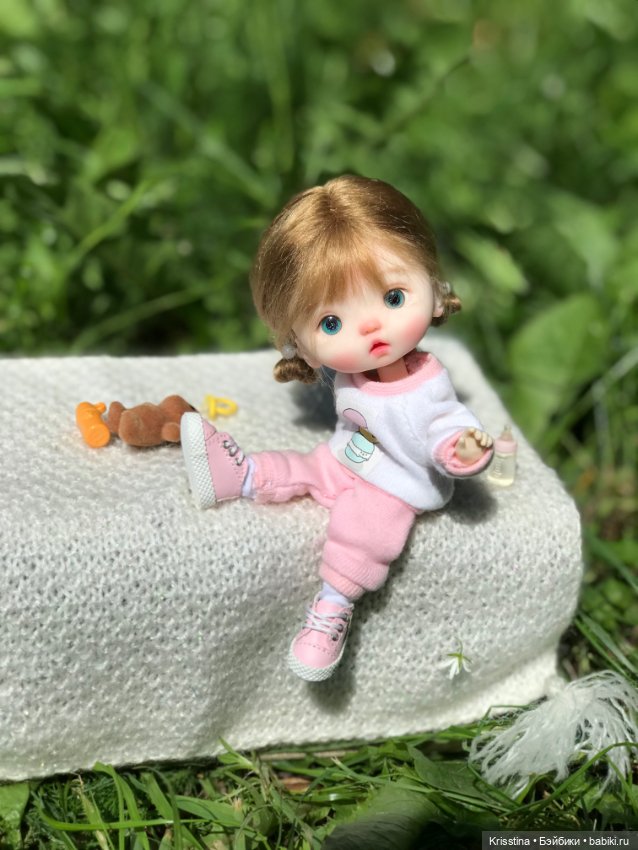 Ути, моя маленькая …☺️ — Куклы и тела Obitsu 11 (Ob11): гибриды (фото 8)