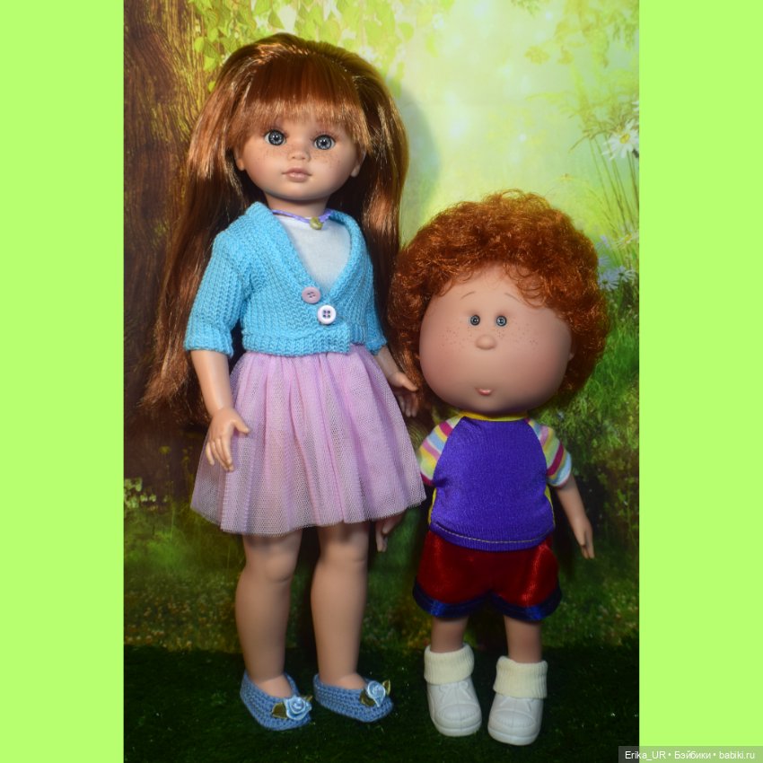 Перепись КуклоНаселения. 3 Mia и рыжая Бируте от Munecas Berbesa