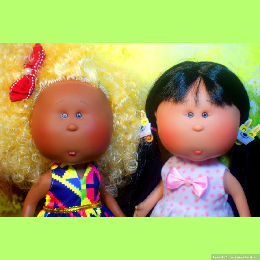 Перепись КуклоНаселения. 3 Mia и рыжая Бируте от Munecas Berbesa
