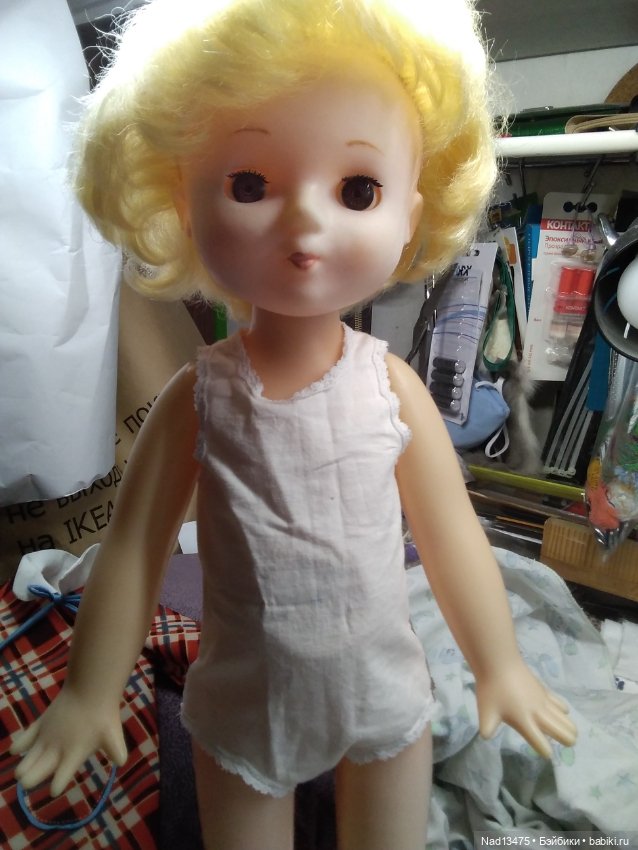 Реставрация советской куклы. Хочу уточнить, это Зоя сип или нет