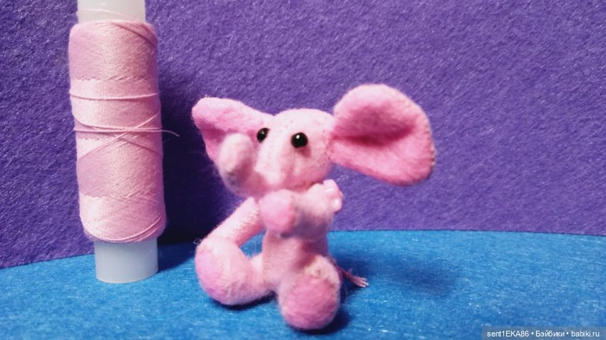 Розовый малютка слон — Другие хобби и увлечения: сад