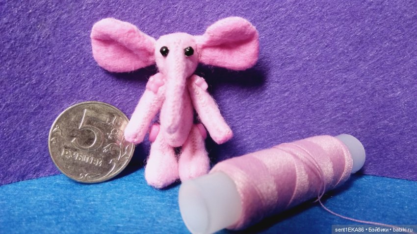 Розовый малютка слон — Другие хобби и увлечения: сад (фото 5)