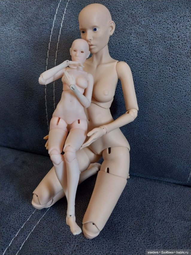 Мини Вренька (набор-Кит) — Авторские шарнирные куклы своими руками: лепка (фото 9)