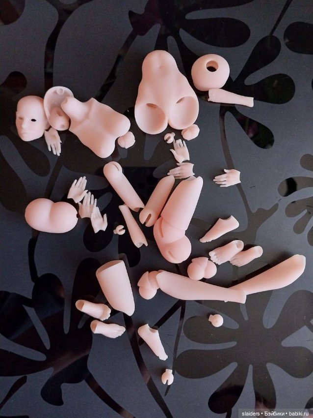 Мини Вренька (набор-Кит) — Авторские шарнирные куклы своими руками: лепка (фото 3)