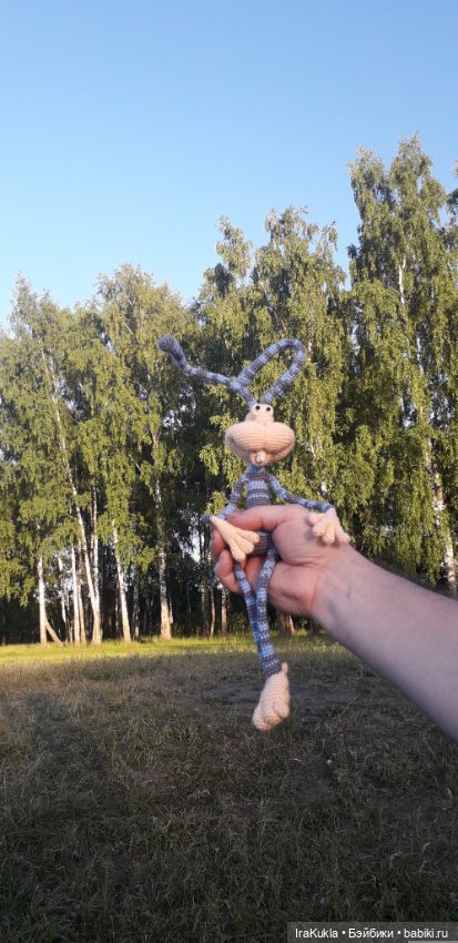 Крендель непоседа — Вязаные игрушки и амигуруми: крючком