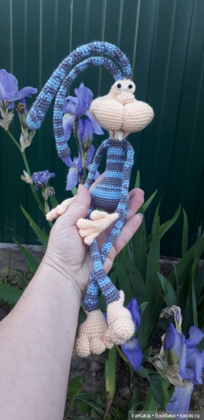 Крендель непоседа — Вязаные игрушки и амигуруми: крючком