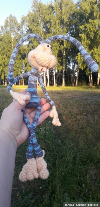 Крендель непоседа — Вязаные игрушки и амигуруми: крючком