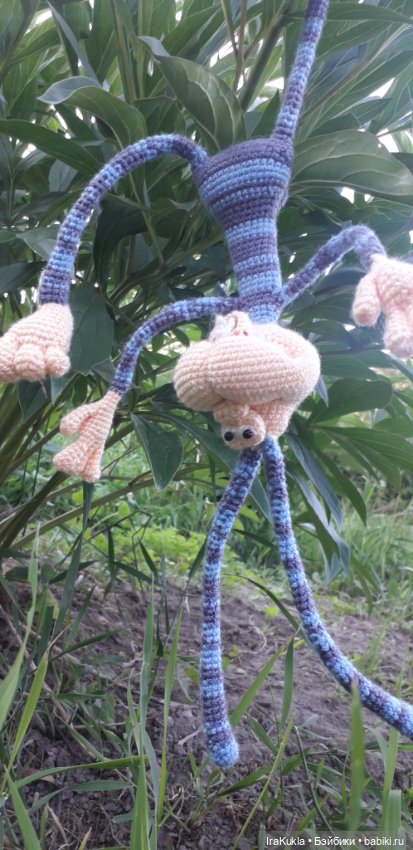 Крендель непоседа — Вязаные игрушки и амигуруми: крючком