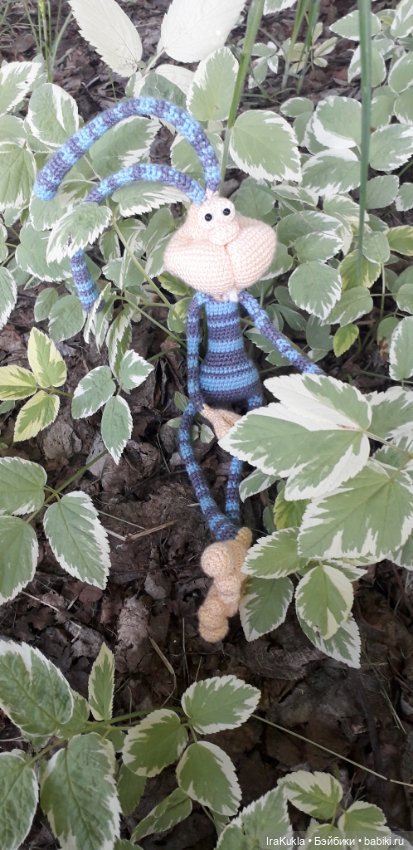 Крендель непоседа — Вязаные игрушки и амигуруми: крючком