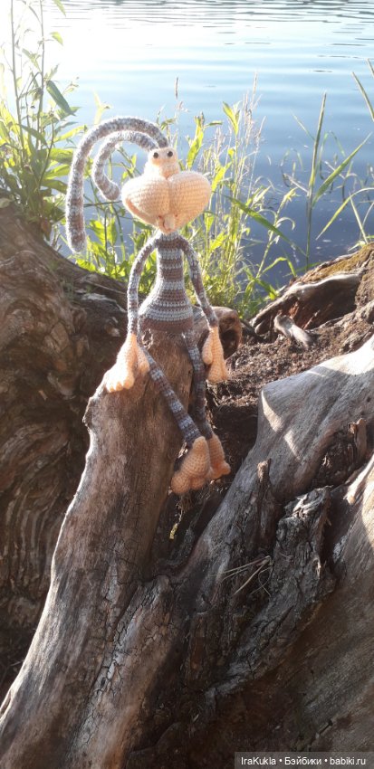 Крендель непоседа — Вязаные игрушки и амигуруми: крючком
