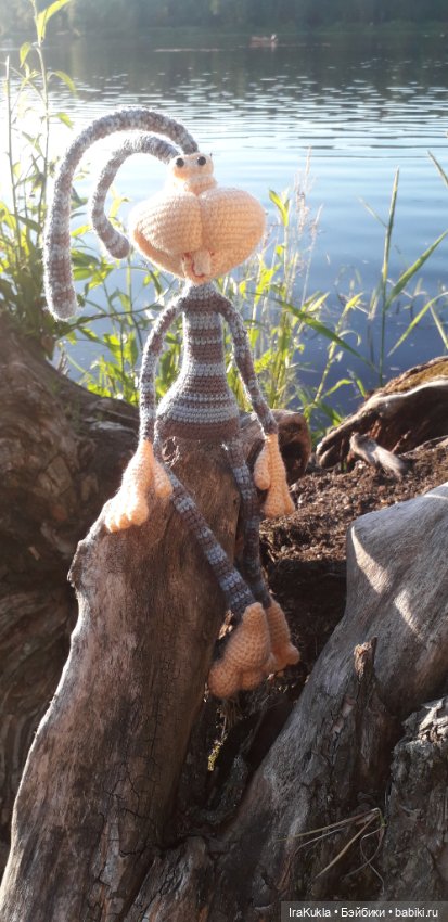 Крендель непоседа — Вязаные игрушки и амигуруми: крючком