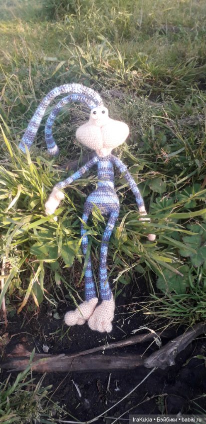 Крендель непоседа — Вязаные игрушки и амигуруми: крючком