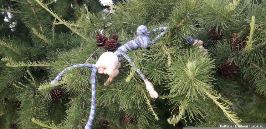 Крендель непоседа — Вязаные игрушки и амигуруми: крючком (фото 4)