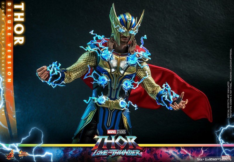 Hot Toys - две версии фигурки Тора в масштабе 1/6 по мотивам фильма «Тор: Любовь и гром» (фото 5)