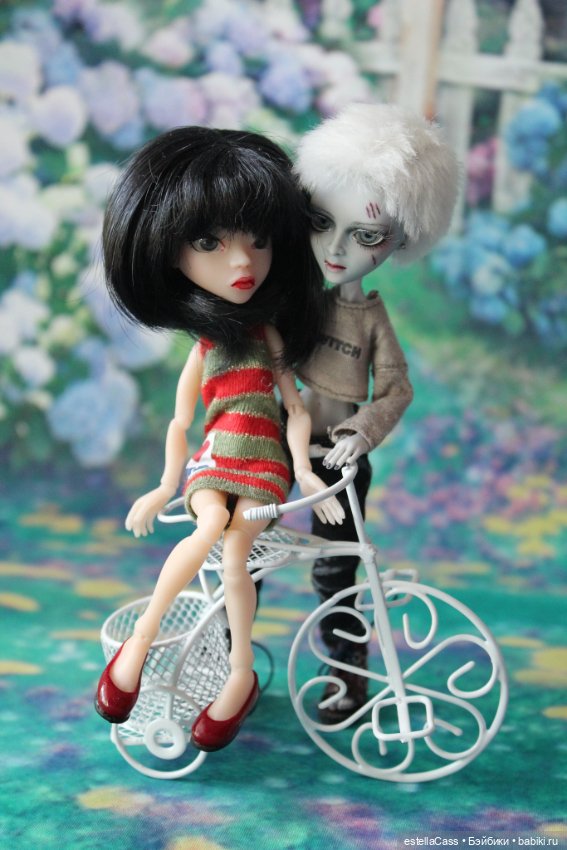 Лето! Амигаты осваивают велосипед...))) (фото 3)