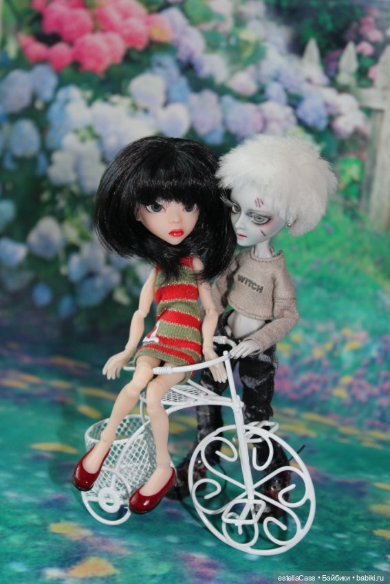 Лето! Амигаты осваивают велосипед...))) (фото 4)