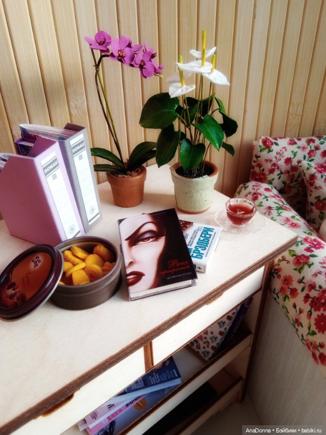 Диванчик для чтения — Кукольная мебель своими руками: МК (фото 4)