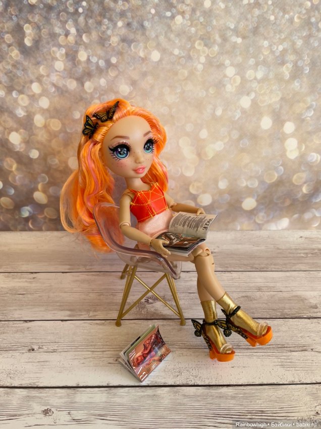 Апельсинка Поппи — Куклы Rainbow High (Рейнбоу Хай (фото 6)