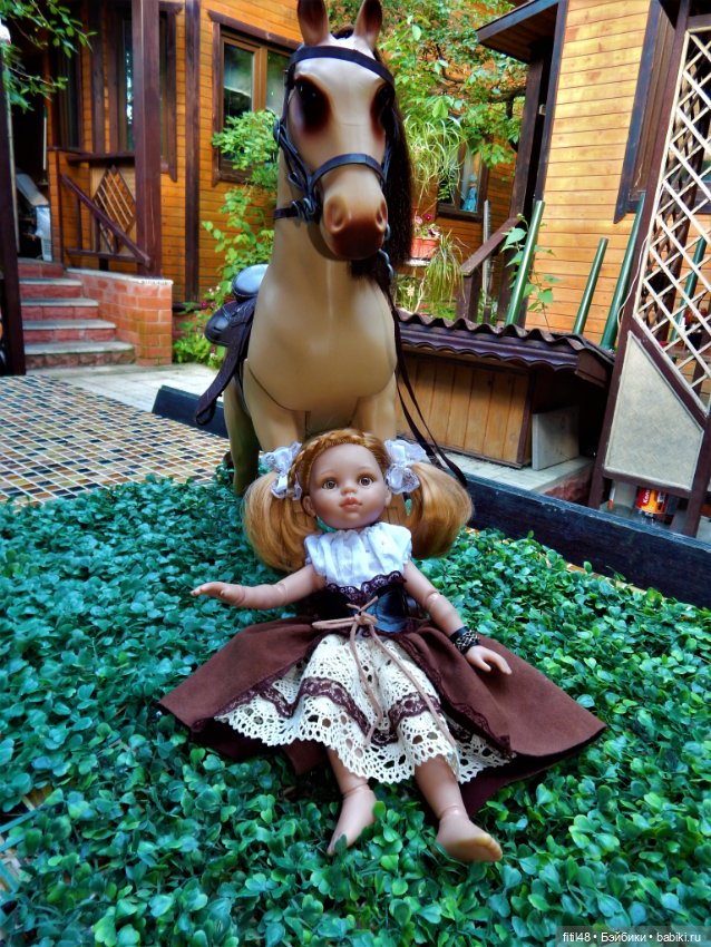 Мы идем по полю с конем — Куклы Paola Reina (Паола Рейна): новинки (фото 9)