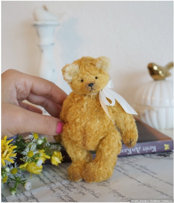 Мишка Дэнни 🌻💛 — Авторские мишки Тедди и друзья: фото (фото 5)