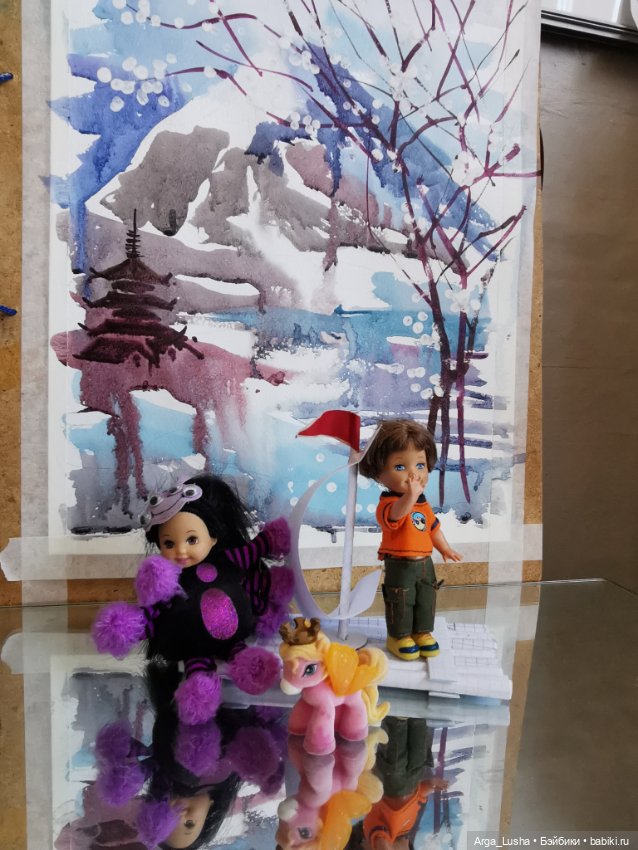 А ведь совсем не плохо, даже завидно! Мини... мини-ляльки