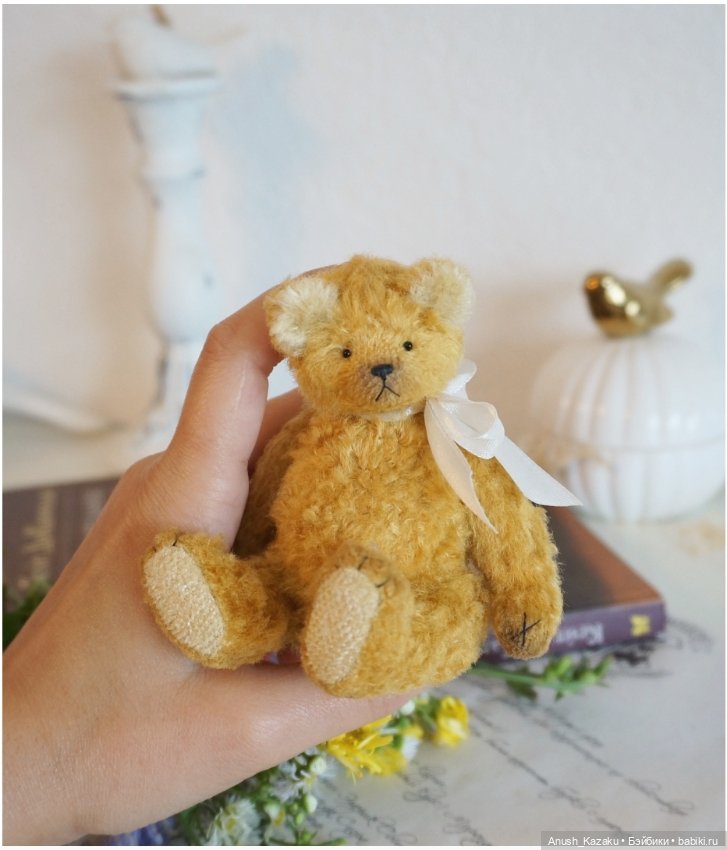 Мишка Дэнни 🌻💛 — Авторские мишки Тедди и друзья: фото (фото 2)