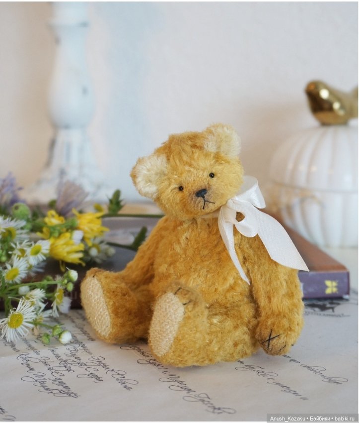 Мишка Дэнни 🌻💛 — Авторские мишки Тедди и друзья: фото (фото 8)