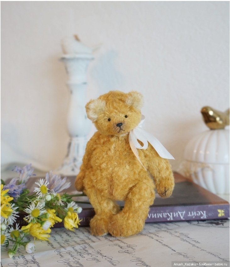 Мишка Дэнни 🌻💛 — Авторские мишки Тедди и друзья: фото (фото 6)