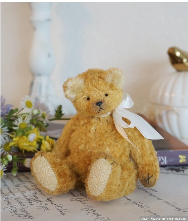 Мишка Дэнни 🌻💛 — Авторские мишки Тедди и друзья: фото (фото 4)