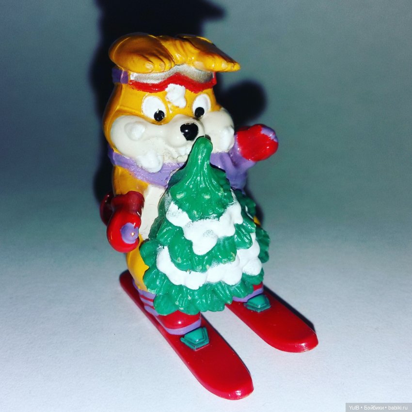 ...Лыжники — Фигурки Киндер Сюрприз (Kinder)
