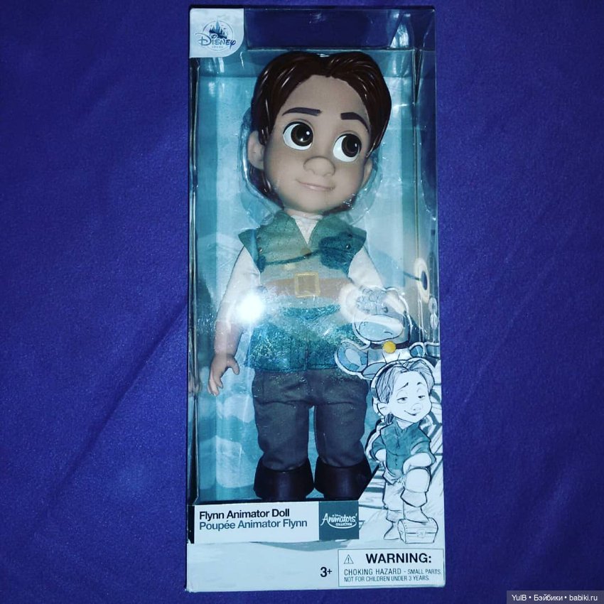 ...Флин — Куклы Disney Animators и Принцессы Диснея: Disney Store