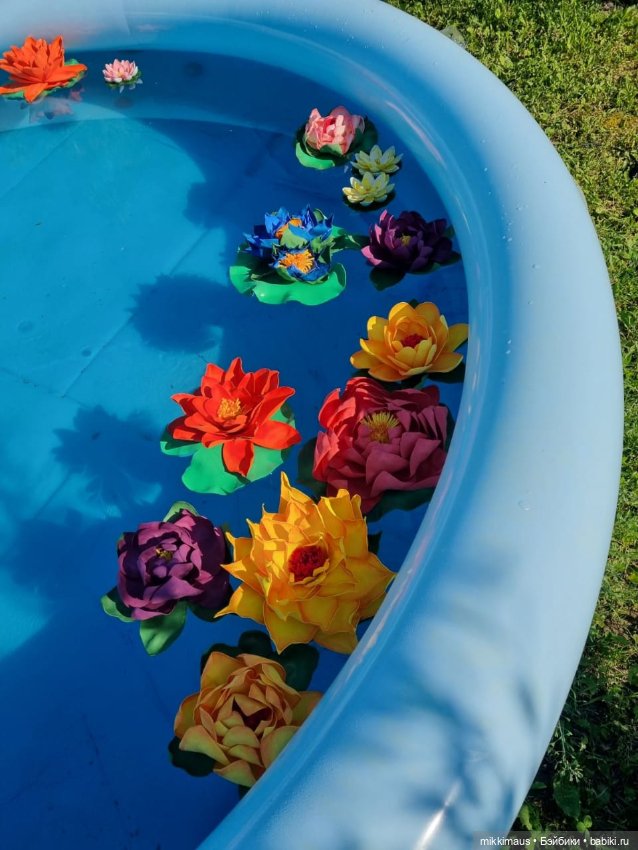 Украшаем бассейн своими руками