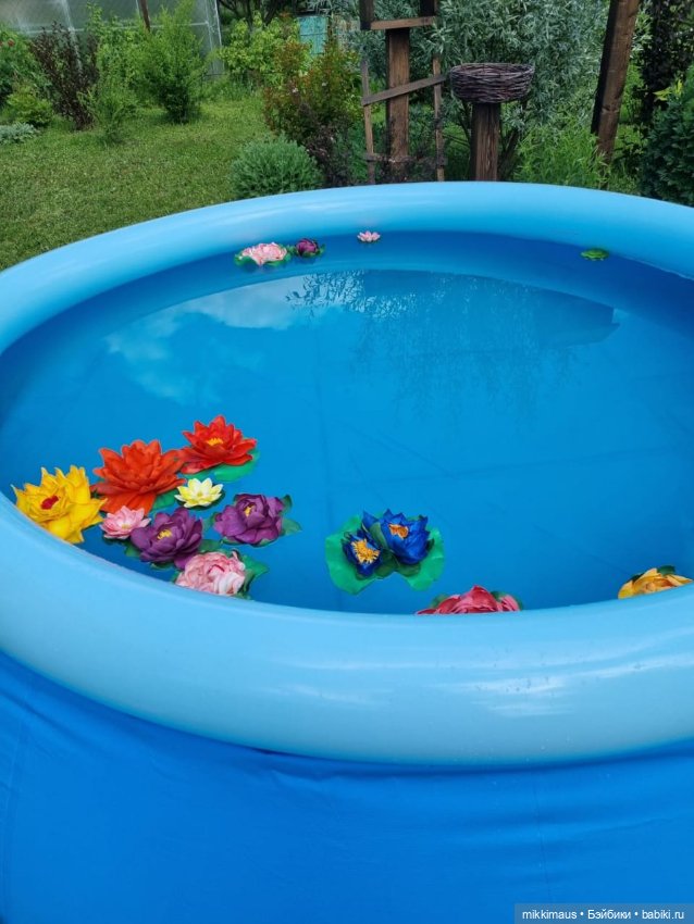 Украшаем бассейн своими руками