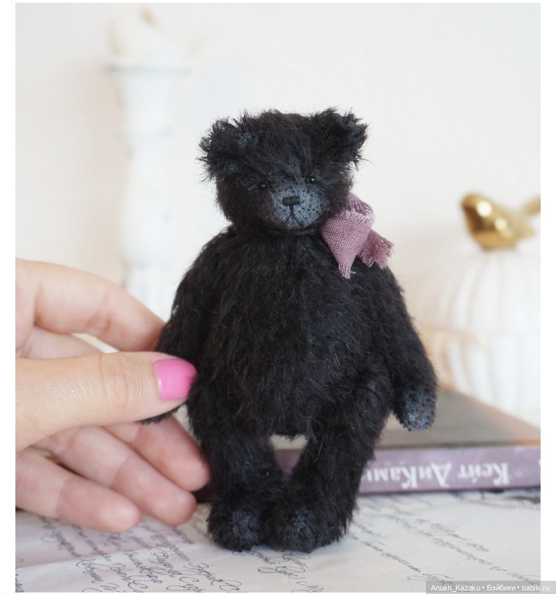 Мишка Кевин 🧸💜 — Авторские мишки Тедди и друзья: фото (фото 2)