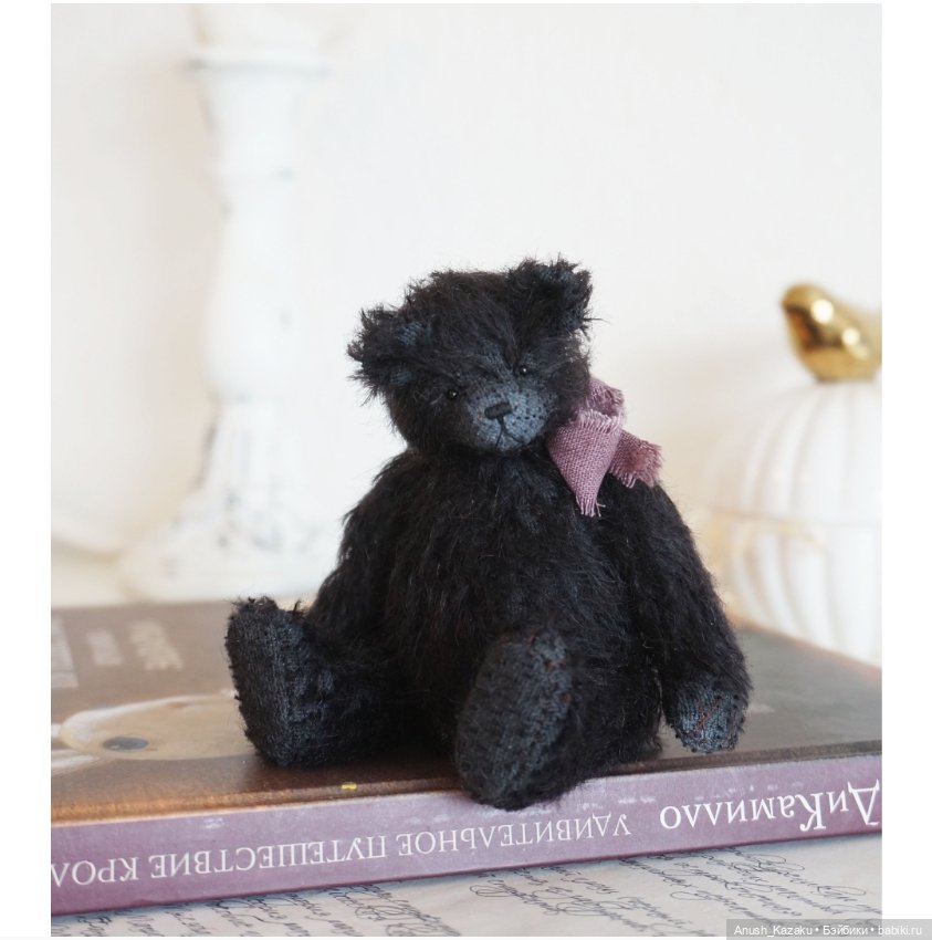 Мишка Кевин 🧸💜 — Авторские мишки Тедди и друзья: фото (фото 6)
