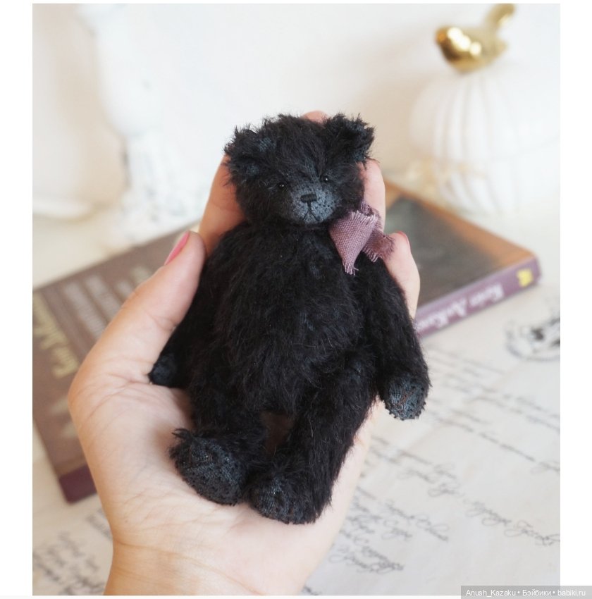 Мишка Кевин 🧸💜 — Авторские мишки Тедди и друзья: фото (фото 4)