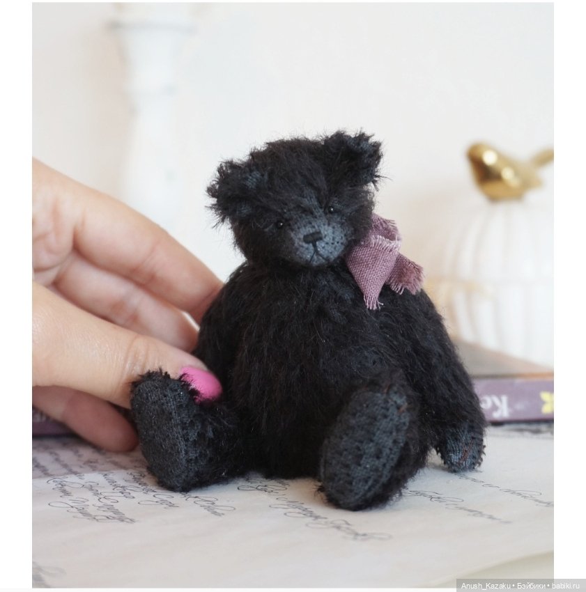 Мишка Кевин 🧸💜 — Авторские мишки Тедди и друзья: фото