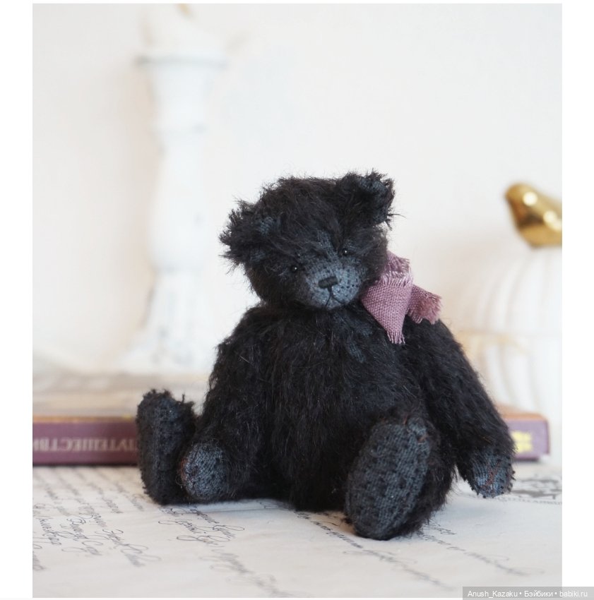 Мишка Кевин 🧸💜 — Авторские мишки Тедди и друзья: фото (фото 3)