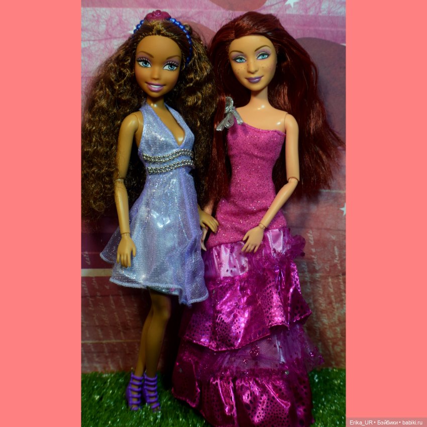 Перепись КуклоНаселения. 2 My Scene, Mattel. Гибриды. Lindsay Lohan и Madison (Westley) из сета Out&About