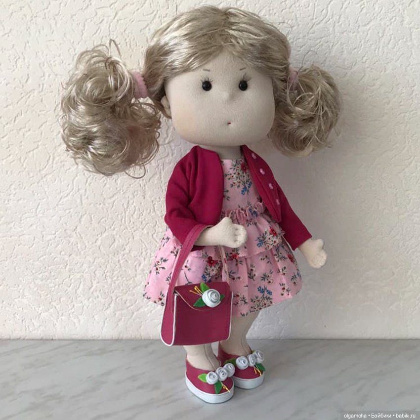 Девочки-подружки — Авторские текстильные куклы: Вальдорфские (фото 6)